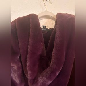 Vera Wang Faux-Fur Coat